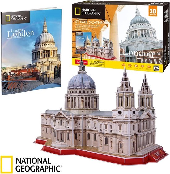 CubicFun - Puzzle 3D National Geographic Catedral St. Paul's