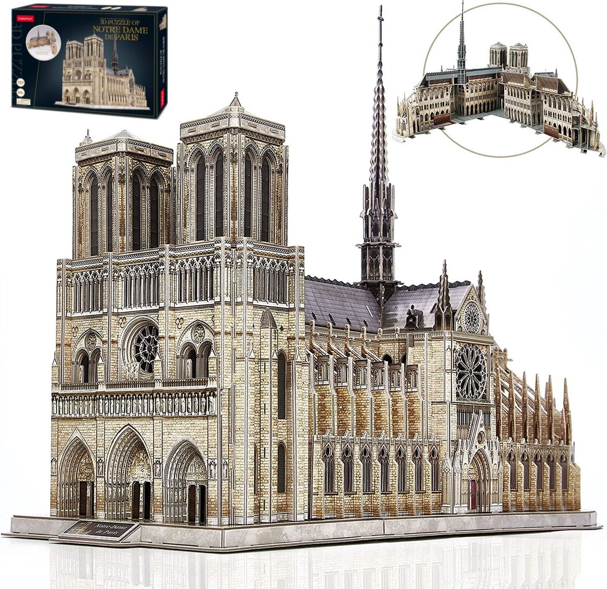 CubicFun CubicFun - Puzzle 3D Catedral Notre Dame De Paris