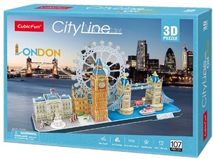 CubicFun CubicFun - Puzzle 3D Con Los Monumentos Más Emblemáticos De Londres El Corte Inglés