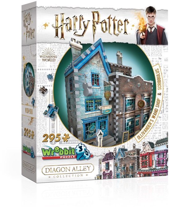 Wrebbit - Puzzle 3D Harry Potter Tienda De Olivander