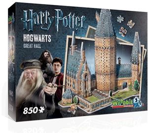 Wrebbit Wrebbit - Puzzle 3D Harry Potter Gran Salón Hogwarts
