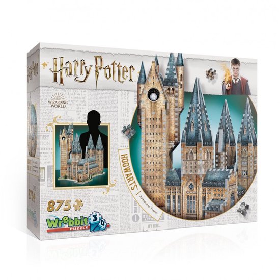 Wrebbit - Puzzle 3D Harry Potter Torre Astronomía