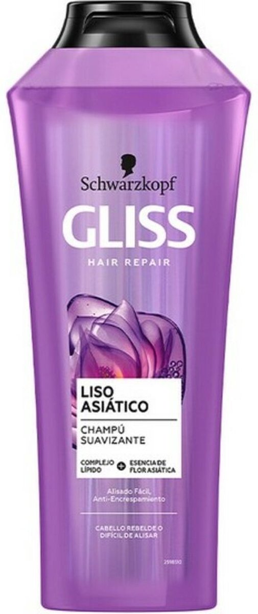 Schwarzkopf Gliss - Champú Suavizante Liso Asiático