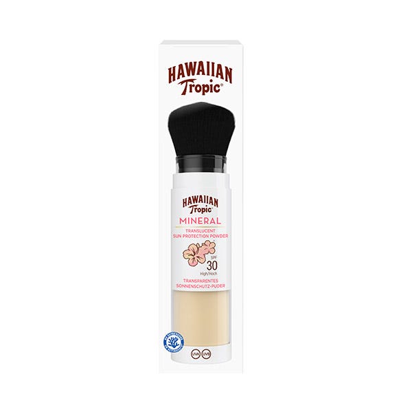 Hawaiian Tropic - Brocha Protectora Facial Mineral Spf 30