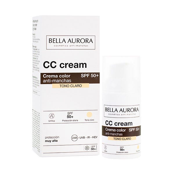 Bella Aurora - Crema Color Anti-Manchas SPF 50+