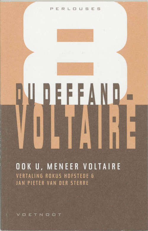 Ook u, meneer Voltaire