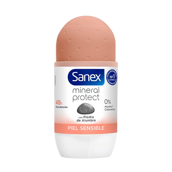 Sanex - Desodorante Roll-on Natur Protect Fresh Efficacy Con Bambú
