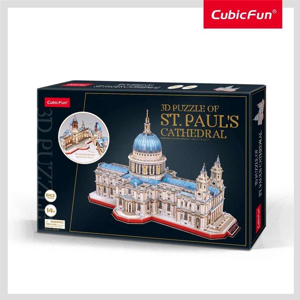 CubicFun CubicFun - Puzzle 3D Catedral St.Paul's