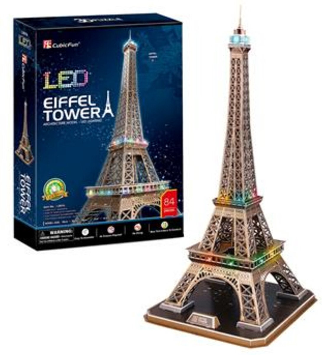 CubicFun CubicFun - Puzzle 3D Torre Eiffel
