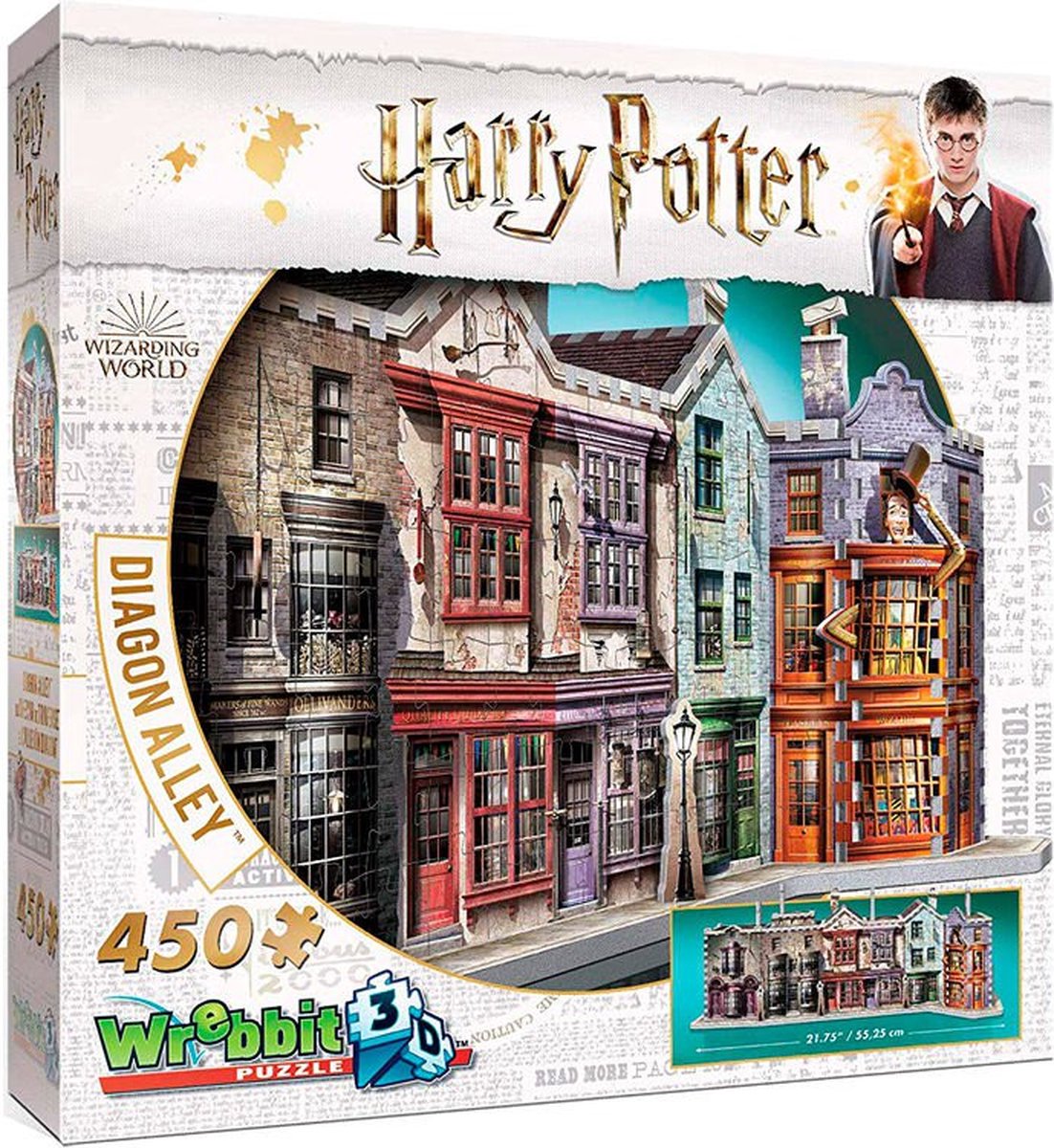 Wrebbit Wrebbit - Puzzle 3D Harry Potter Callejón Diagon
