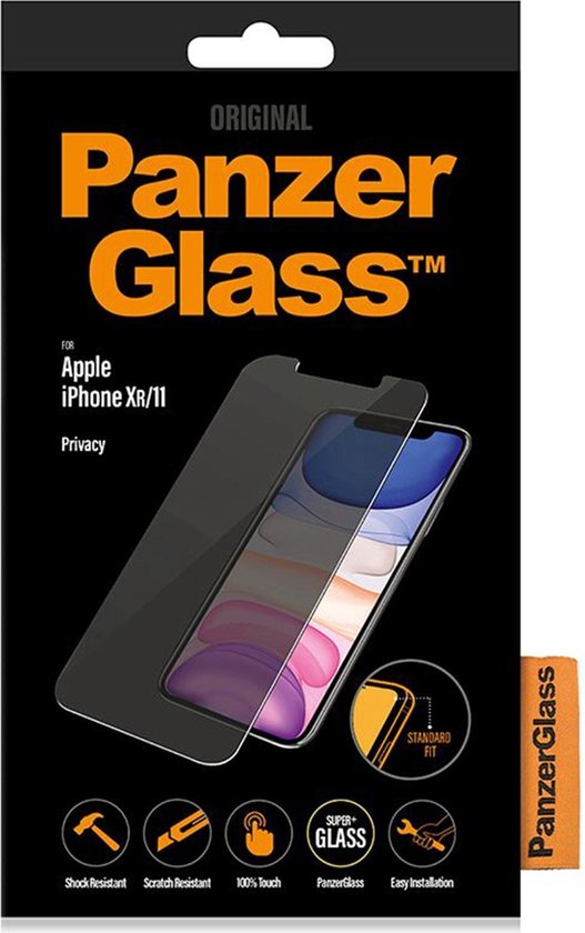 PanzerGlass Privacy Case voor iPhone Xr/11 - Zwart