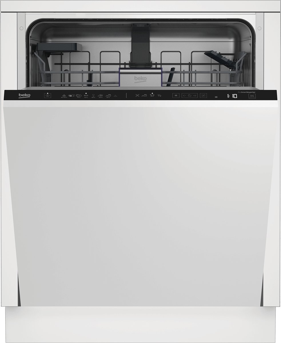 Beko - Lavavajillas Integrable , 14 Servicios, 8 Programas, 60 Cm, Autodose - DIN48430 AD Blanco