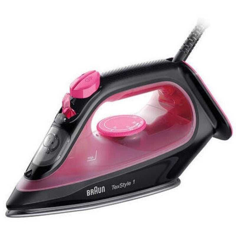 Braun Braun - Plancha De Vapor TexStyle 1 Con Suela SuperCeramic Lila