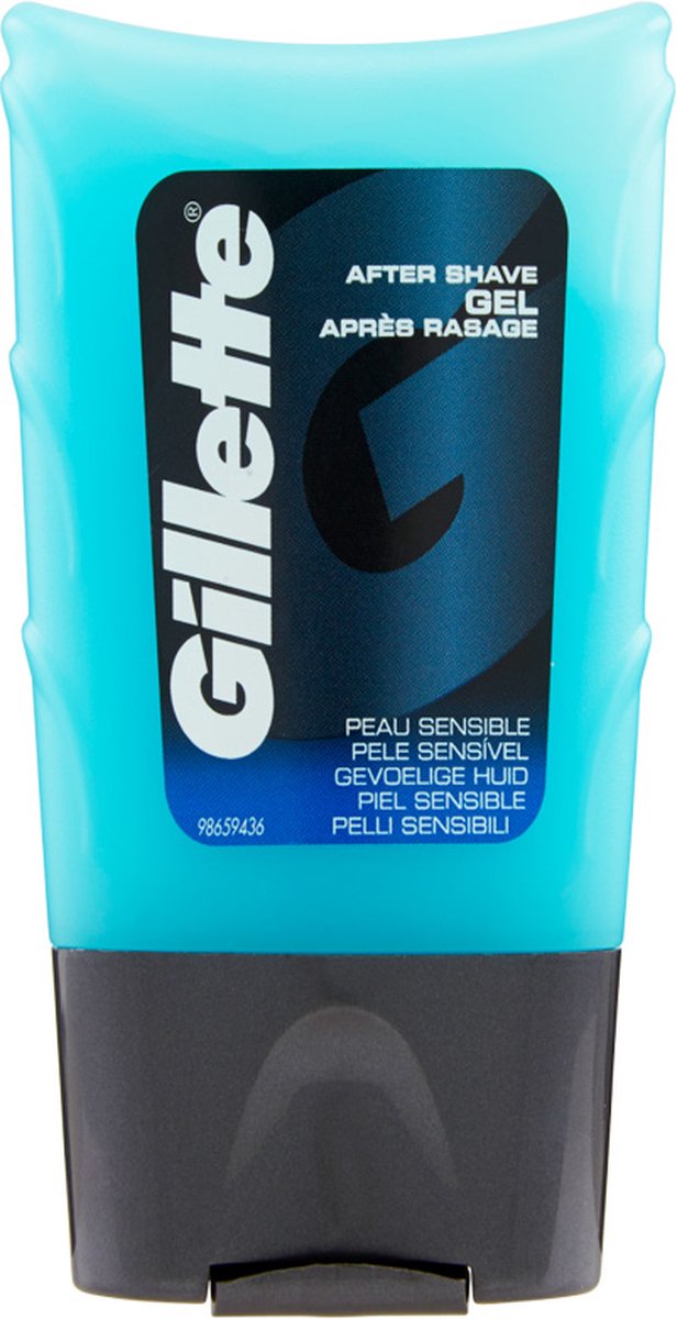 Gillette - After Shave En Gel Con Aloe Vera Para Piel Sensible