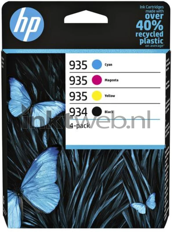 HP HP - Pack De 4 Cartuchos De Tinta Original 934 Negro/935 Cian/magenta/amarillo