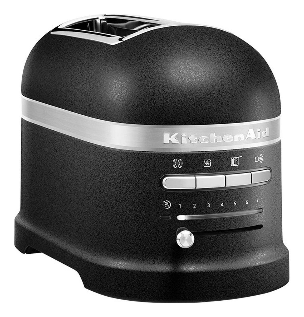Kitchenaid - Tostador 2 Ranuras 5KMT2204EBK Negro Acero Fundido Negro
