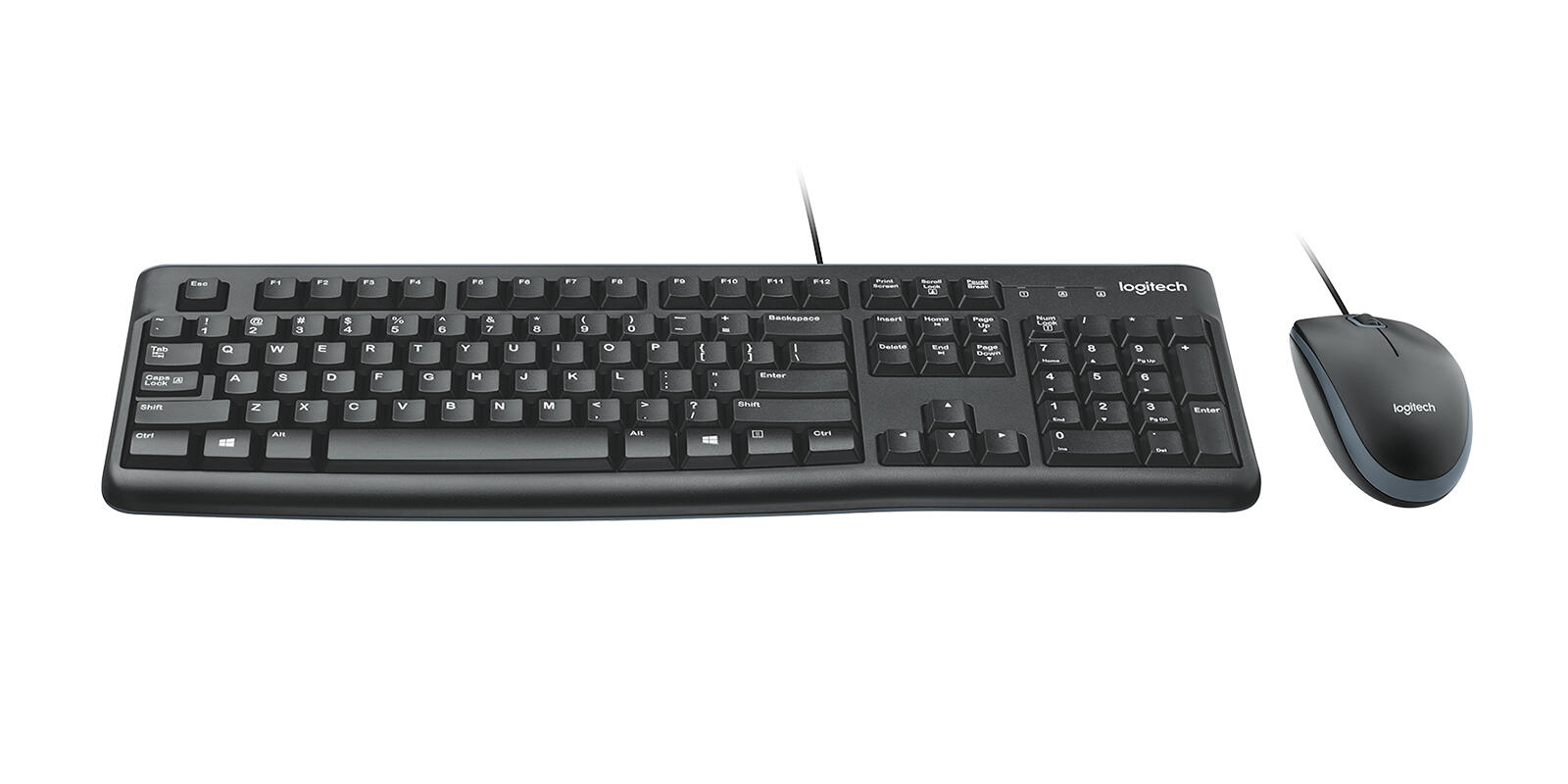 Logitech - Teclado + Ratón MK120 USB