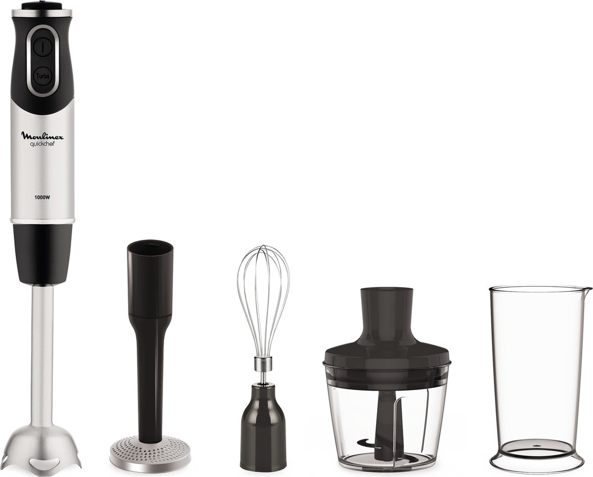 Moulinex Moulinex - Batidora De Pie DD65H810 Con 4 Accesorios Negro