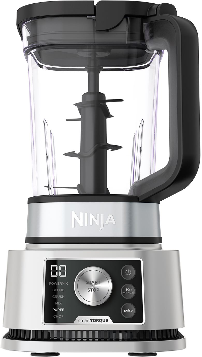 Ninja NINJA - Batidora De Vaso Foody Power Nutri 3 En 1 Plateado