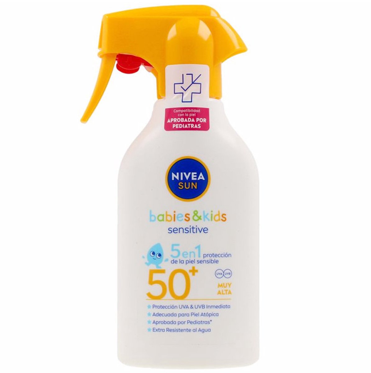 Nivea - Spray Solar En Pistola Sensitive Babies & Kids SPF 50+ Sun