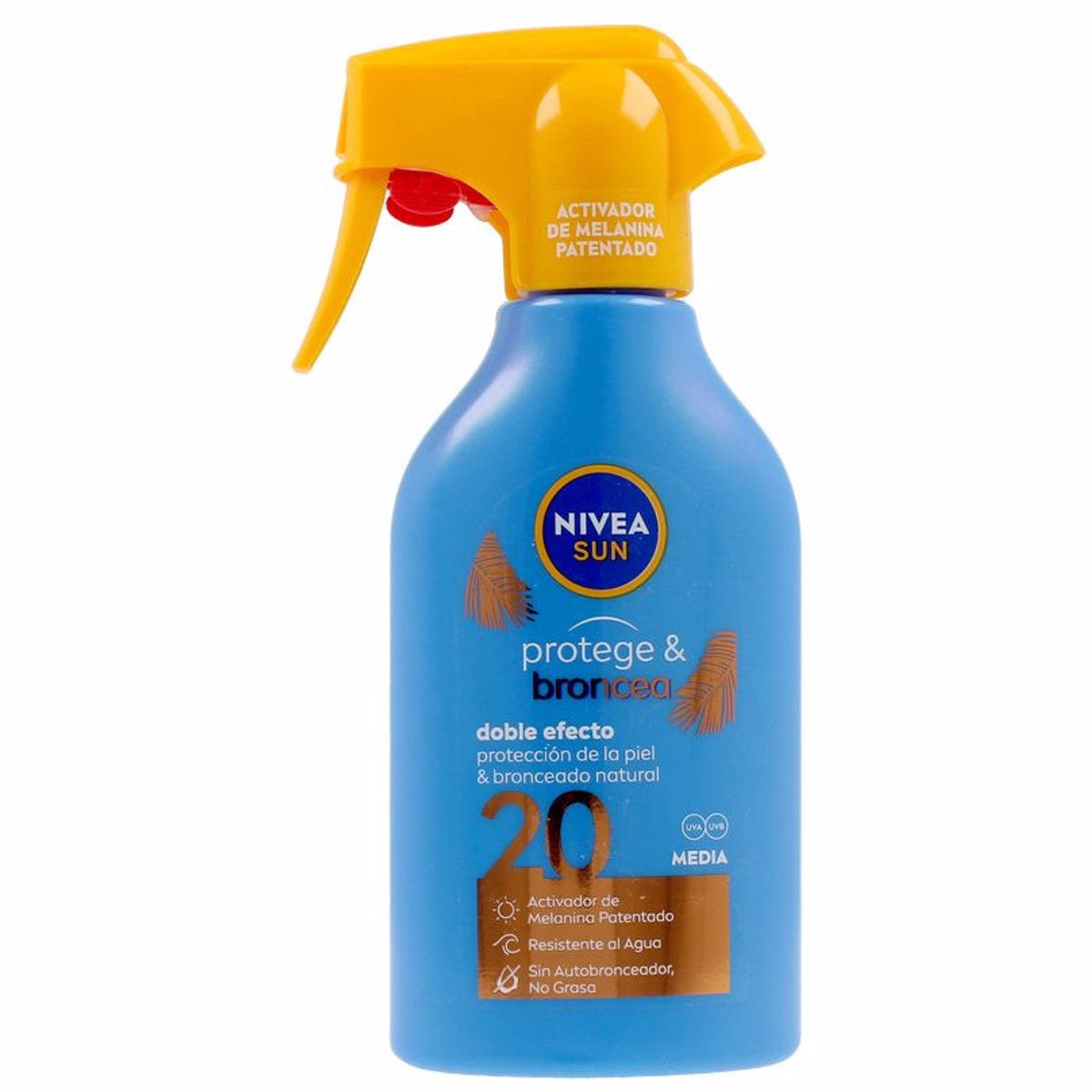 Nivea - Spray Solar En Pistola Protege & Broncea SPF 20 Sun