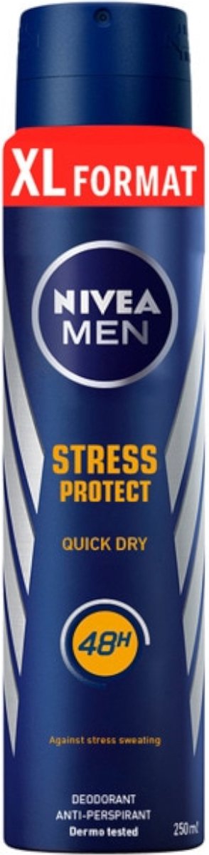 Nivea NIVEA - Desodorante En Spray Stress Protect Men