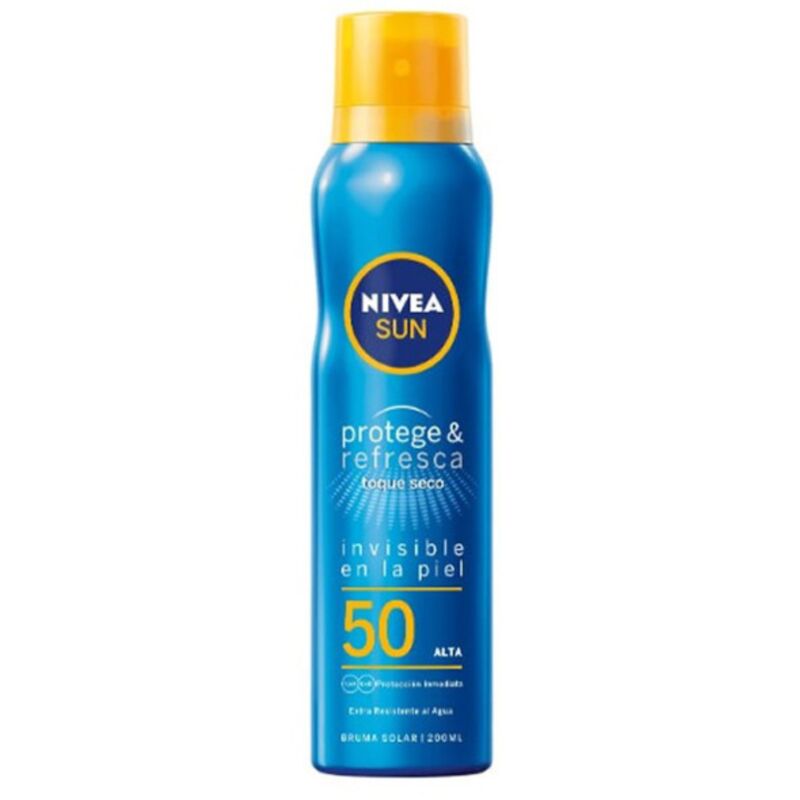 Nivea - Spray Bruma Solar Protege & Refresca Toque Seco SPF 50 Sun