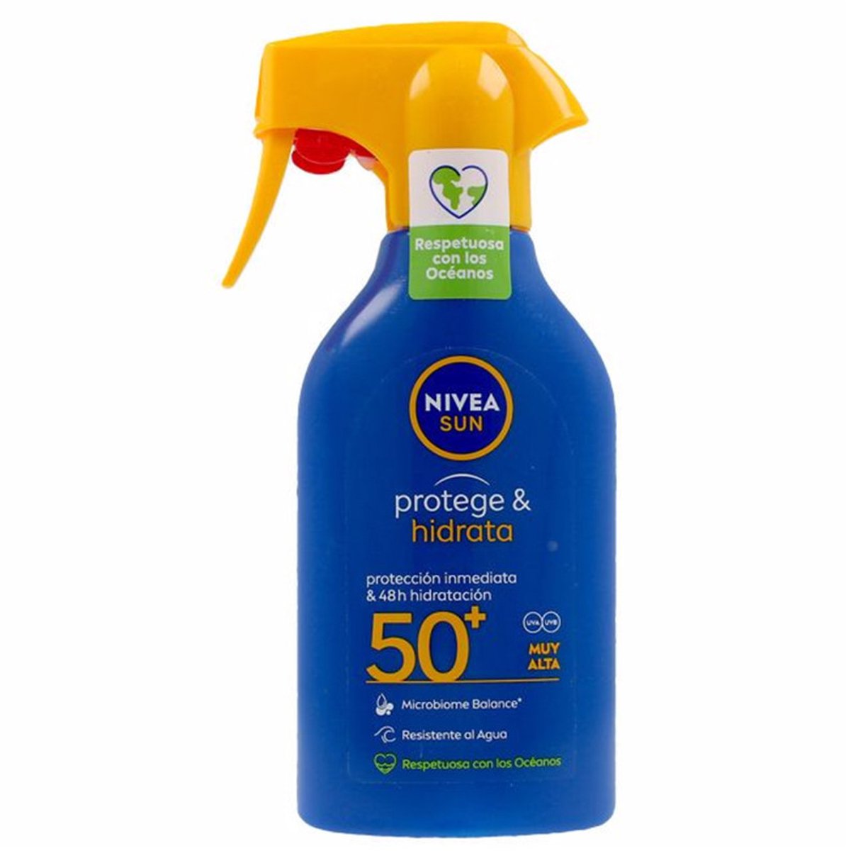 Nivea - Spray Solar En Pistola Protege & Hidrata SPF 50+ Sun