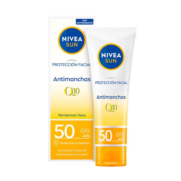 Nivea - Crema Solar Facial UV Anti-edad & Anti-Manchas FP 50