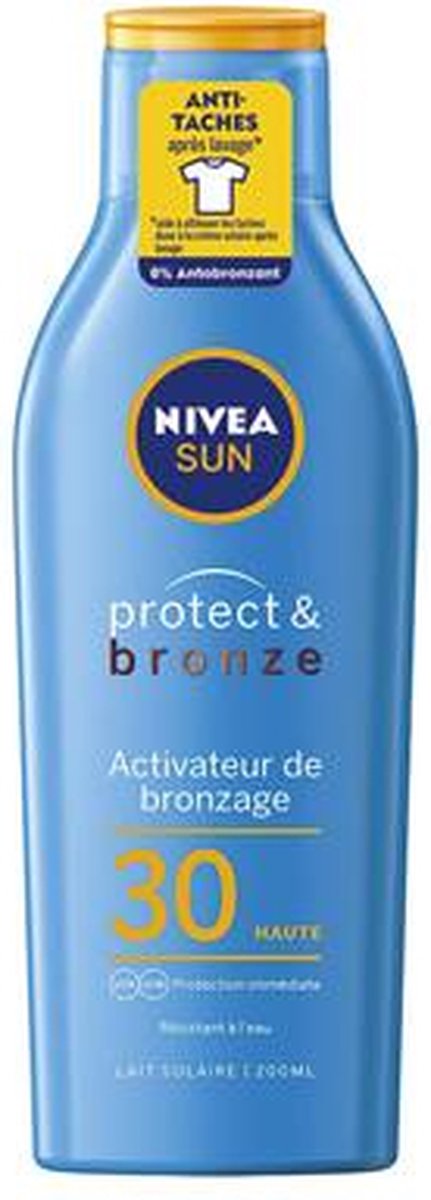 Nivea - Leche Solar Activador Del Bronceado Protege & Broncea SPF 30 Sun
