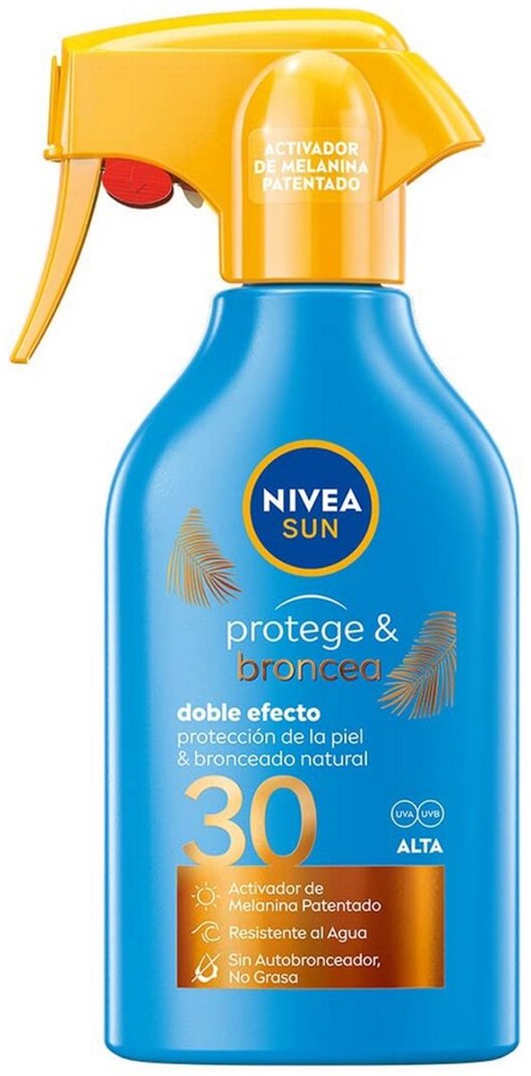 Nivea - Spray Solar En Pistola Protege & Broncea SPF 30 Sun