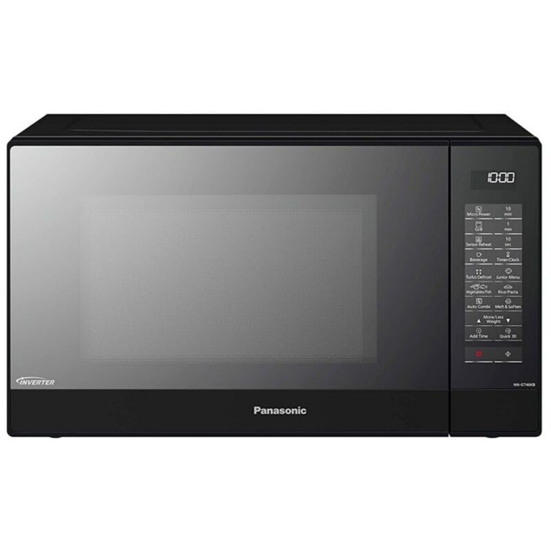 Panasonic Panasonic - Microondas 31 Litros Y Grill - NN-GT46KBSUG Negro