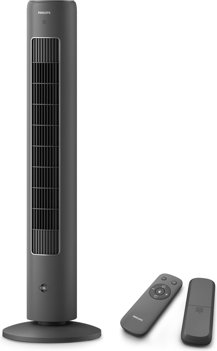 Philips - Ventilador De Torre Serie 5000 Con 3 Modos De Ventilación Negro