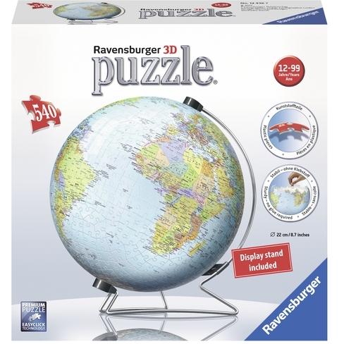 Ravensburger Ravensburger - Puzzle 3D Globo 540 Piezas