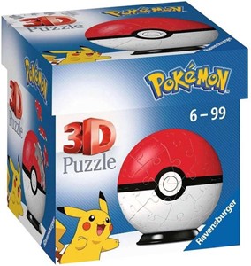 Ravensburger Ravensburger - Puzzle 3D Pokémon Poke Ball 54piezas