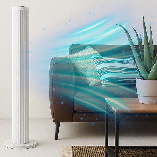 Rowenta - Ventilador De Torre VU6720 Urban Cool Gran Potencia Y Diseño Ultrafino