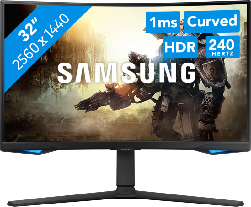 Samsung Samsung - Monitor PC Curvo Gaming 35" Odyssey Smart G65B, 250 Hz, QHD, AMD FreeSync Premium Pro