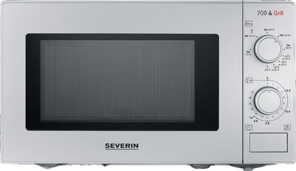 Severin Severin - Microondas Con Grill 20 Litros Con Grill - MW 7900 Gris