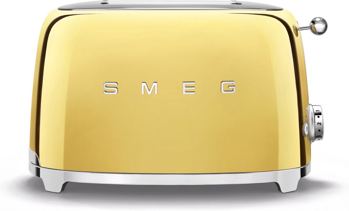 SMEG - Tostadora 2 Rebanadas TSF01GOEU 50style Oro Oro