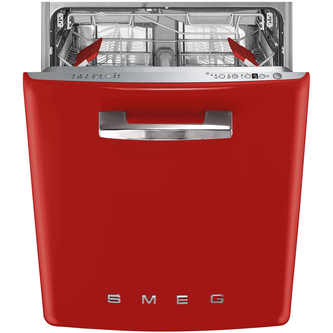 SMEG - Lavavajillas Integrable 13 Servicios, 60 Cm - STFABRD3 Rojo - Rood