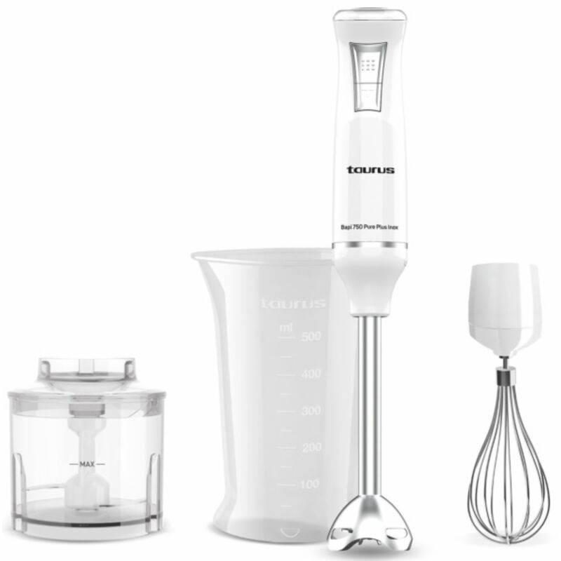 Taurus - Batidora De Varillas Bapi 750 Pure Plus Inox