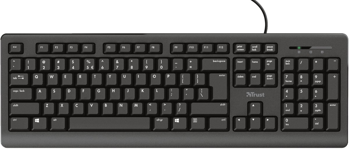 Trust - Teclado Con Cable Primo
