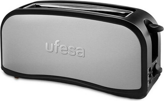 Ufesa - Tostador Vertical De Pan TT7965 Optima Gris