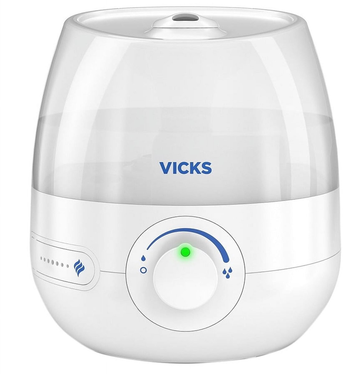 Vicks - Humidificador Ultrasónico VUL525E Con Capacidad De 1,8 Litros