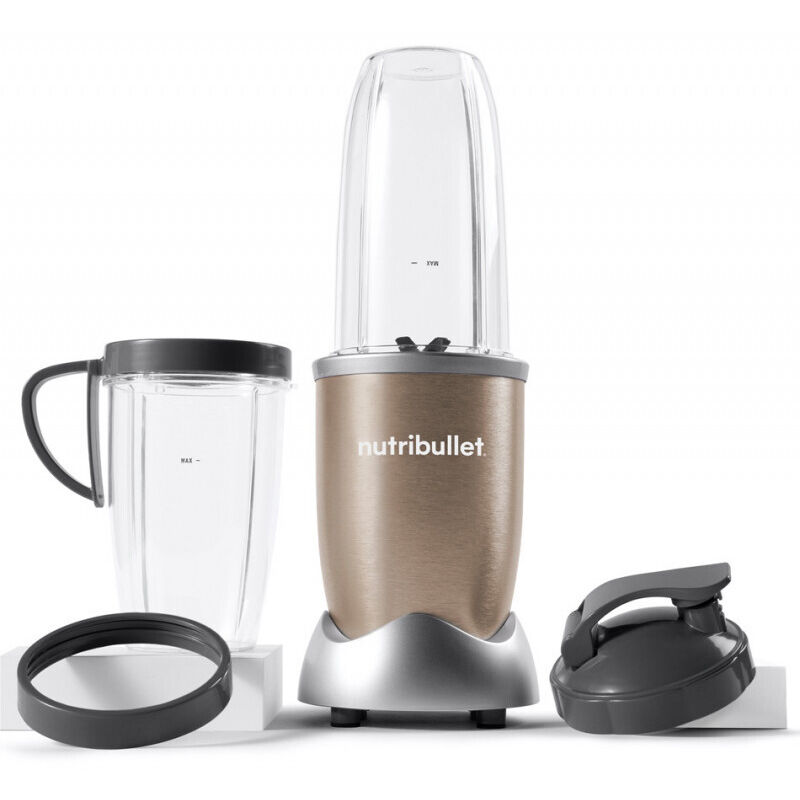 Nutribullet Nutribullet - Batidora Personal Pro NB907CP 900W Con Vaso De Viaje Champagne