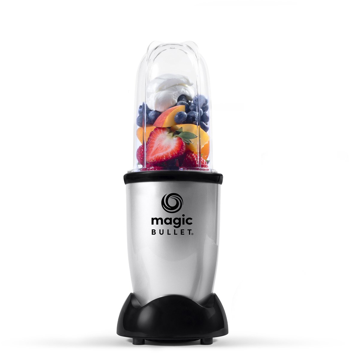Nutribullet - Batidora Personal Magic Bullet MBR03 200W Con 560 Ml. De Capacidad Plata