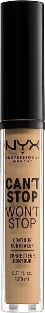 NYX Professional Makeup - Corrector Concealer Can't Stop Won't Stop Contour - Beige