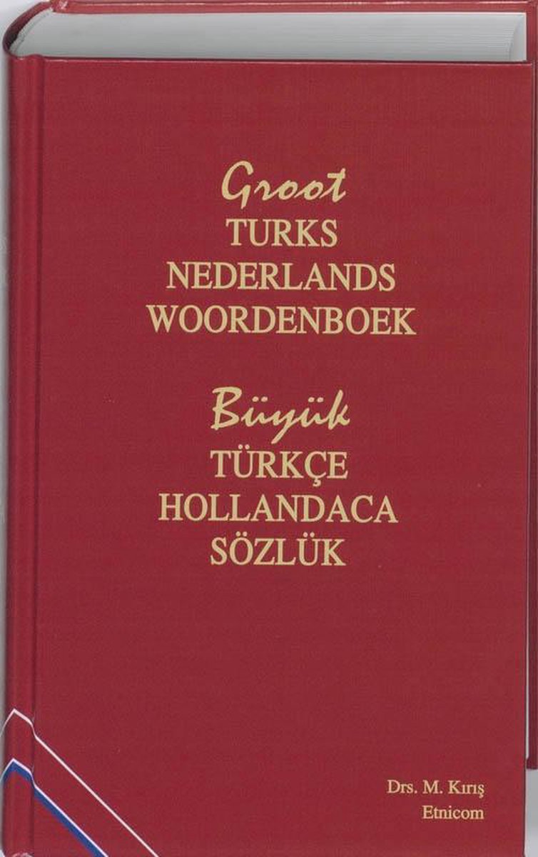 Uitgeverij Etnicom Groot Turks-Nederlands Woordenboek