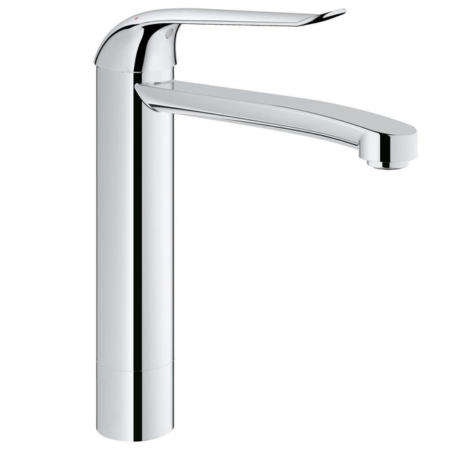 Grohe GROHE Euroeco Special waterbesparendes wastafelkraan verhoogd 4cm met medium uitloop chroom 30208000