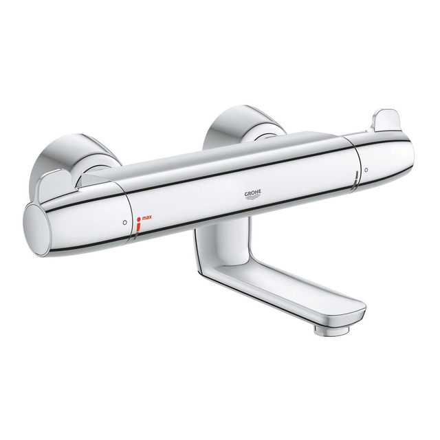 Grohe GROHE Grohtherm Special douchekraan thermostatisch multifunctie met koppelingen chroom 34666000